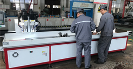 熱熔鉆孔攻絲機操作過程中怎樣盡量避免撞機？